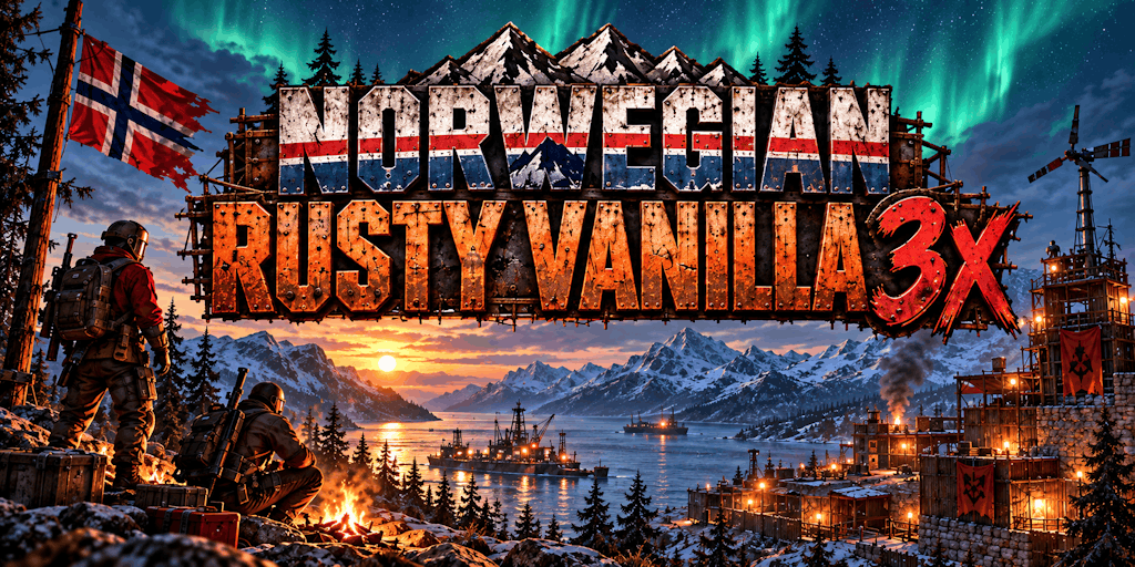Norwegian Rusty Vanilla - 3X Gather / Loot/ No BP wipe/ Monthly image